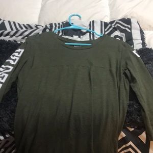 Victoria secret PINK army green shirt